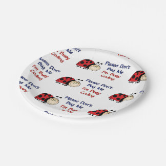 Prato De Papel Codificador médico Ladybug2