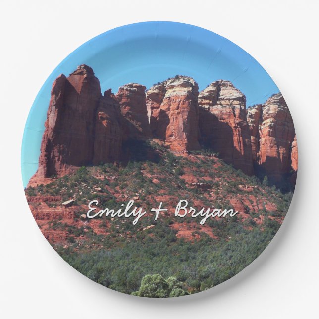 Prato De Papel Coffee Pot Rock II em Sedona Arizona (Frente)