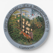 Coleção de Itens do Partido Henri Rousseau Tiger &