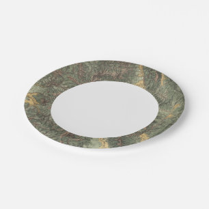 Prato De Papel Colorado