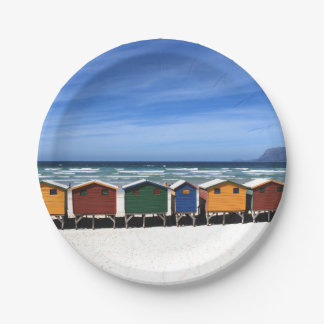 Prato De Papel Colorful Beach Huts by the Sea