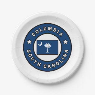 Prato De Papel Columbia Carolina do Sul