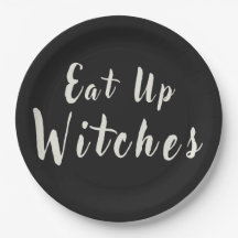 Comam Bruxas Diversão Halloween Chic Preto