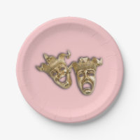 Comédia e Teatro Tragédia Máscaras Rosa