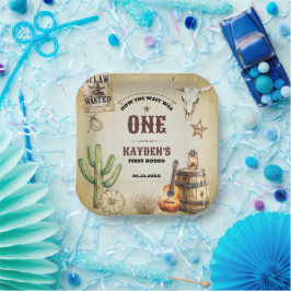 Prato De Papel Como o Ocidente foi uma primeira Festa de aniversá