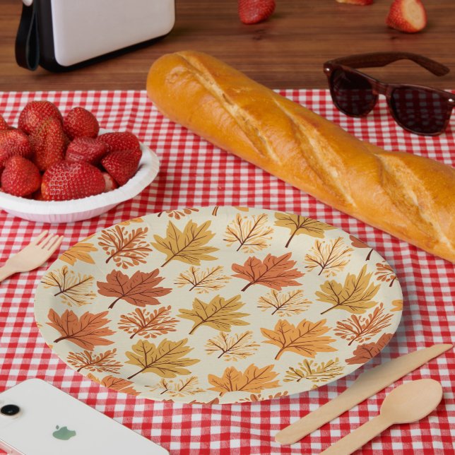 Prato De Papel Compartilhamento de placas para Obrigados. (Piquenique)