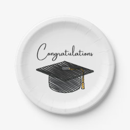Prato De Papel Congratulations Graduation Themed Celebration