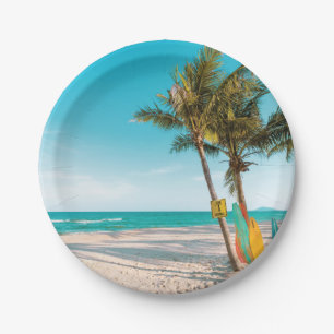 Prato De Papel Conselhos de surf no travesseiro decorativo de pra