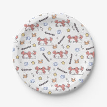 Constelação de Cancer Cozy Bunny & Crab Zodiac