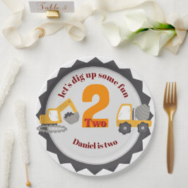 Prato De Papel Construction Dump Truck