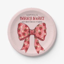 Convite de festas Berry Sweet