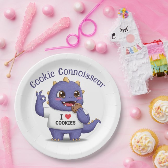 Prato De Papel Cookie Connoisseur (Festa)