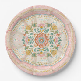 Prato De Papel Coquette Talavera Mexicana