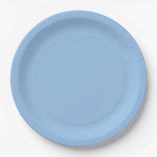 Prato De Papel Cor azul B01