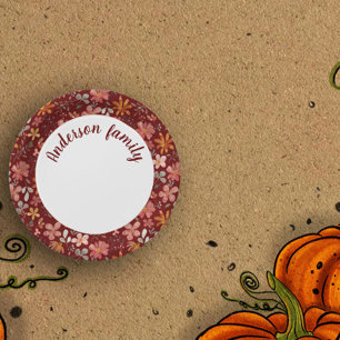 Prato De Papel Cor de água da palha Cor de laranja vermelho