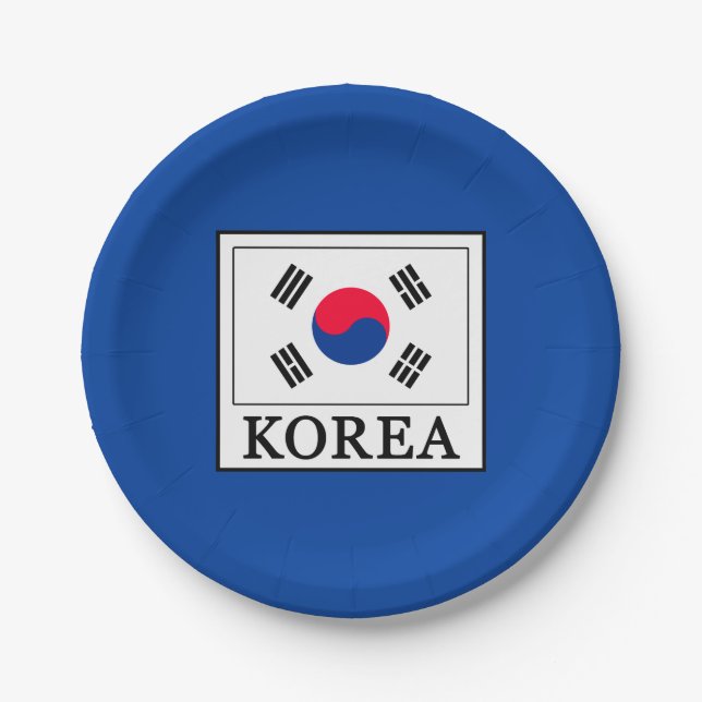 Prato De Papel Coreia (Frente)