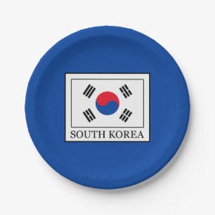 Prato De Papel Coreia do Sul