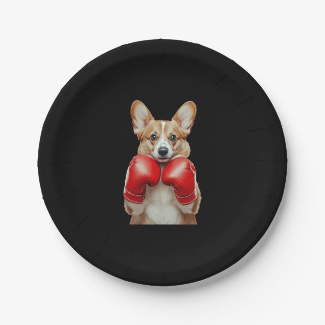 Prato De Papel Corgi (Frente)