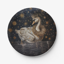 Prato De Papel Coroa - Placas De Papel Redondas