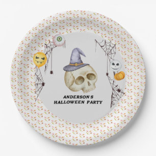 Prato De Papel Costume de Halloween
