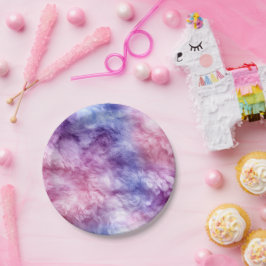 Prato De Papel Cotton Candy Woolscape