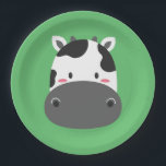 Prato De Papel Cow Birthday Kids Room Wall Art Paper Placas<br><div class="desc">Cow Birthday Kids Room Wall Art Paper Placas</div>