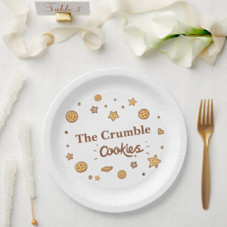 Prato De Papel Cozy Cookie Delights