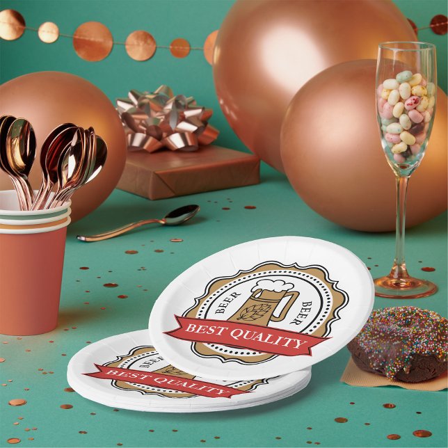 Prato De Papel Crachá Breve de Artesanato de melhor qualidade (Criador carregado)