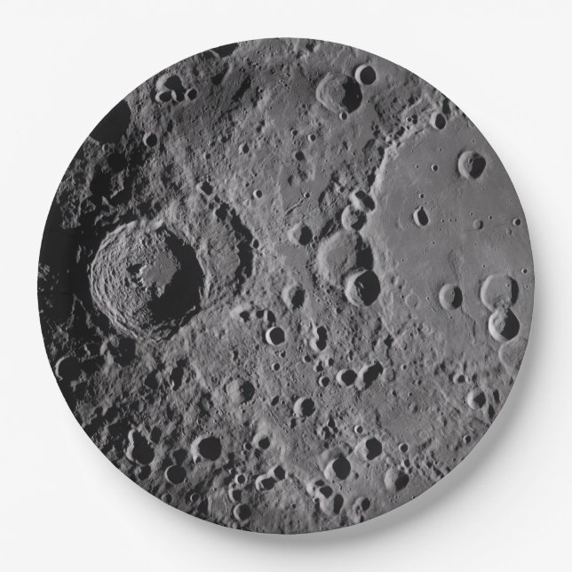 Prato De Papel Crateras Lunares da Artemis II (Frente)