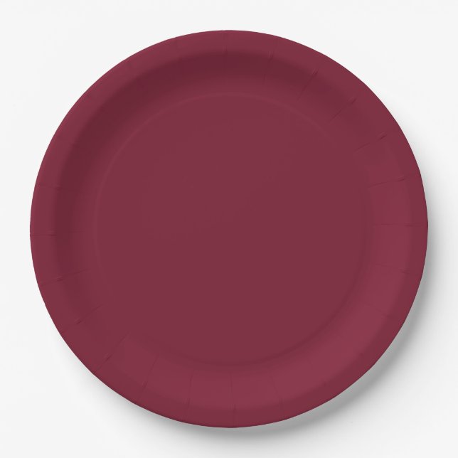 Prato De Papel Crie Seu Vinho Vermelho (Frente)