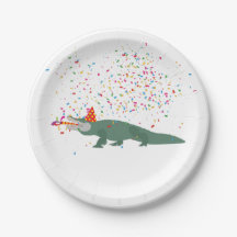 Crocodilo de Alligador - Animais com Festa