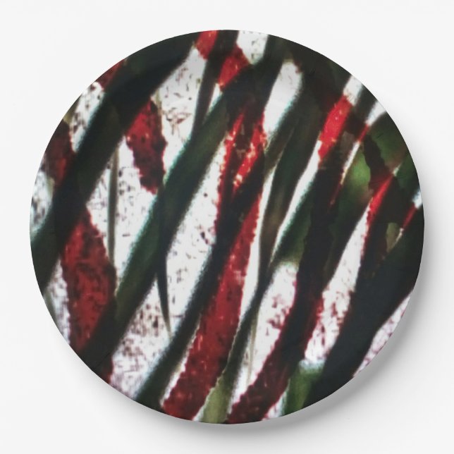 Prato De Papel Cruzamento de Bambu (Frente)