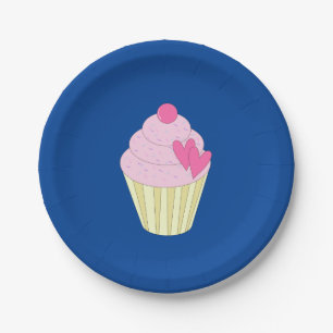 Prato De Papel cupcakes decorados ilusima