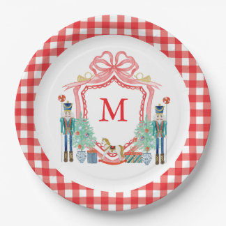 Prato De Papel Custom Christmas Party Plates
