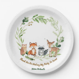 Prato De Papel  custom classic woodland animals design 