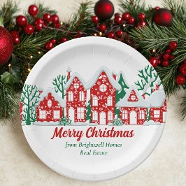 Prato De Papel Customized Real Estate Company Christmas Party