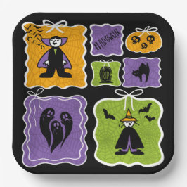 Prato De Papel Cute Vampire Coquette Halloween