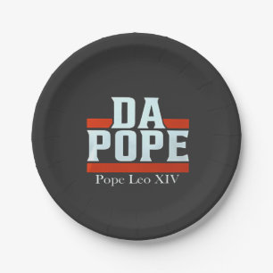 Prato De Papel Da Pope Da América O Papa Leo XIV Provost De Chica