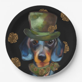 Prato De Papel Dachshund