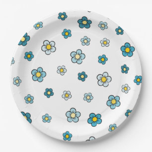 Prato De Papel Daisies