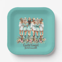 Damas de Honde Coastal Cowgirl 18,5 cm Quadrado