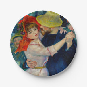 Prato De Papel Dança em Boudonal Pierre Renoir