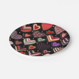 Prato De Papel Dança em nome do amor