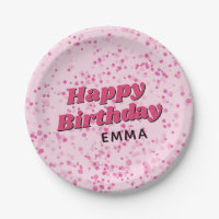 Dance Disco Ball Birthday Pink Black Party