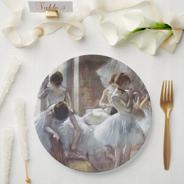 Prato De Papel Dancers Edgar Degas (Casamento)