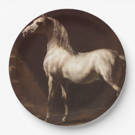 Prato De Papel Dapple Cinza Horse (por Théodore Géricault)