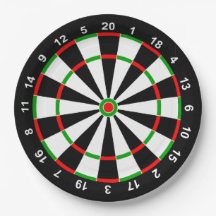 Prato De Papel Dartboard