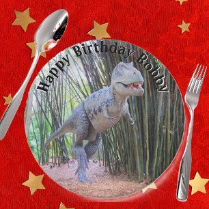 Prato De Papel Daspletossauro - Placas de Papel de Aniversário d