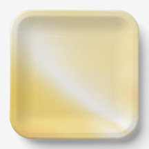 Prato de Papel de Impressão Âmbar Suave