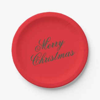 Prato de Papel de Natal – Louças de Mesa Festivas